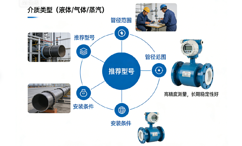 主流流量計類型對比：性能、成本與適用工況全解析
