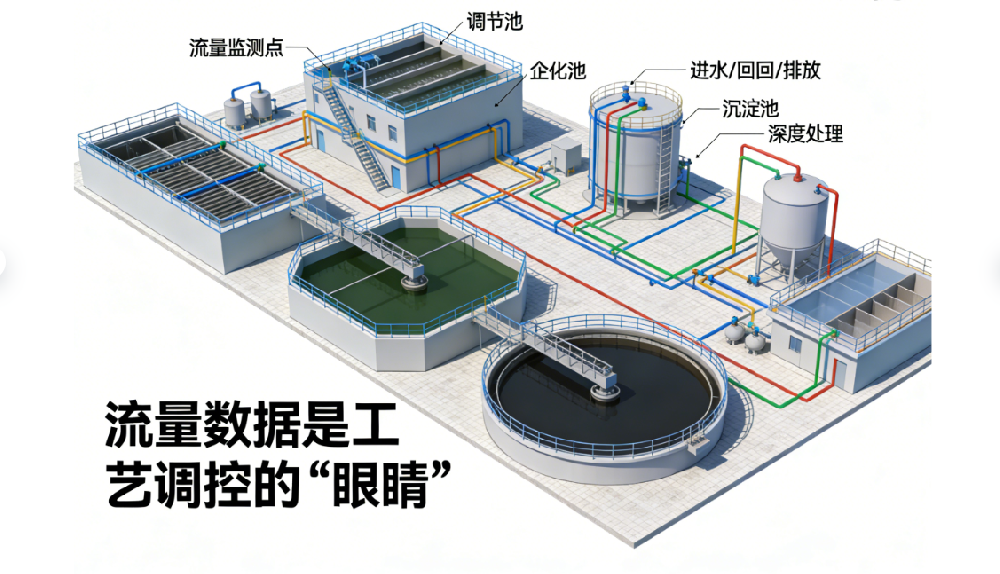 工業(yè)廢水處理中流量計的應用價值與選型技巧