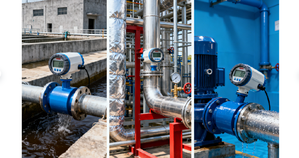 電磁流量計工作原理與核心技術拆解：從傳感器到信號處理