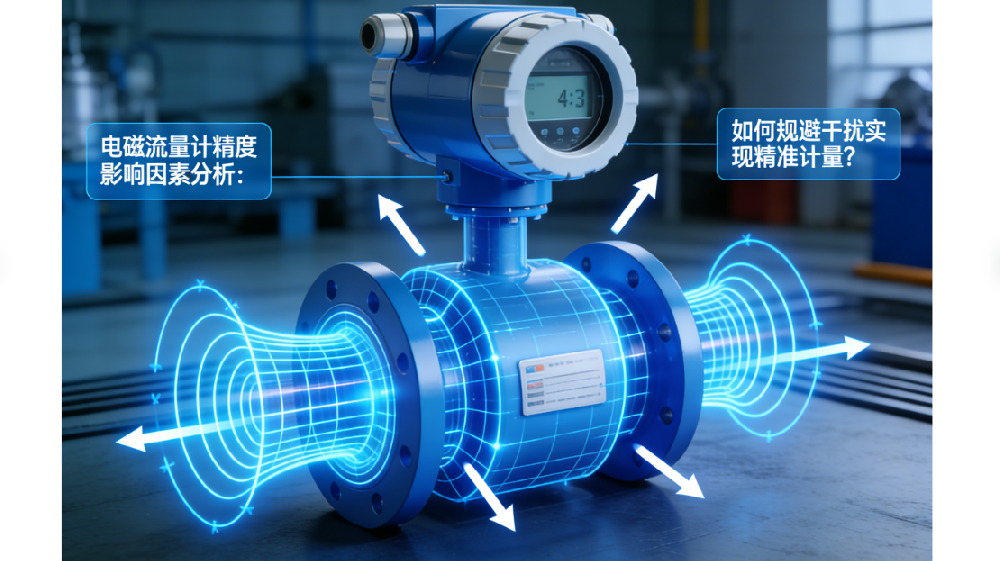 電磁流量計精度影響因素分析：如何規(guī)避干擾實(shí)現(xiàn)精準(zhǔn)計量？