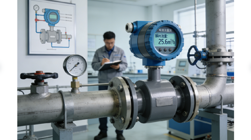 看不見的“流量裁判”：電磁流量計的工作原理大揭秘