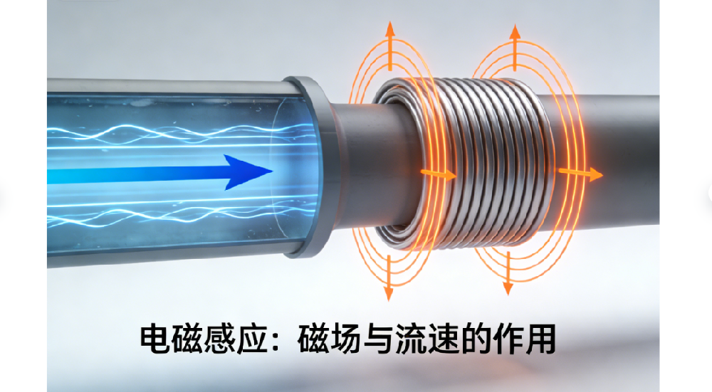 不接觸也能測流量？電磁流量計的非接觸式測量原理