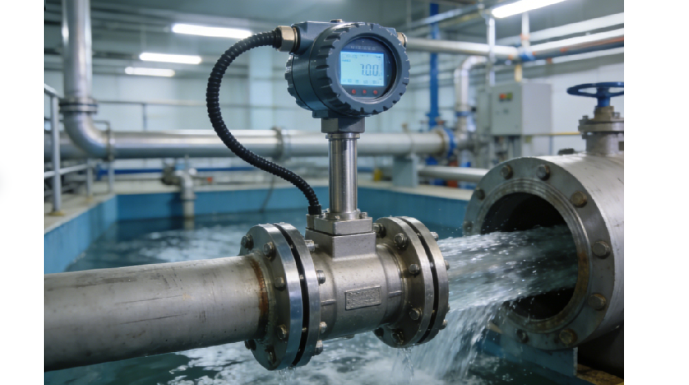 插入式法蘭渦街流量計：大口徑水務(wù)管網(wǎng)的精準(zhǔn)監(jiān)測方案