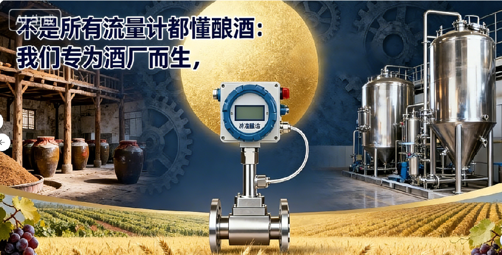 酒廠流量計：不是所有流量計都懂釀酒，我們專為酒廠而生