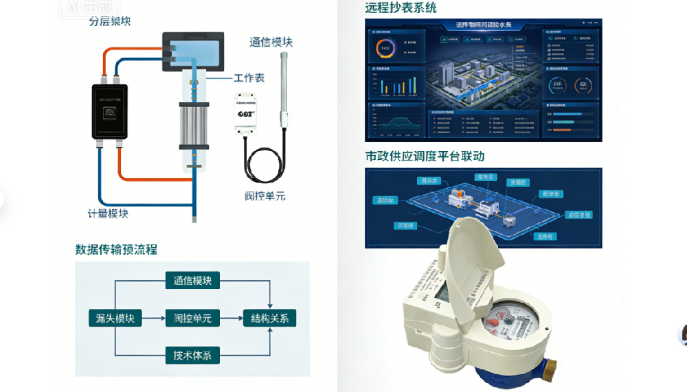 遠(yuǎn)傳物聯(lián)網(wǎng)閥控水表技術(shù)體系與智慧水務(wù)應(yīng)用實(shí)踐