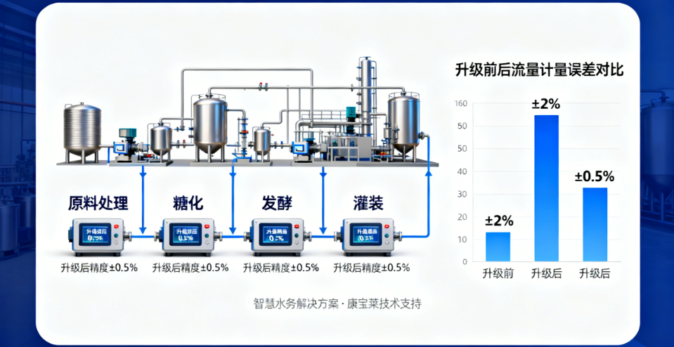 啤酒行業(yè)流量計量的核心價值與設備適配方案