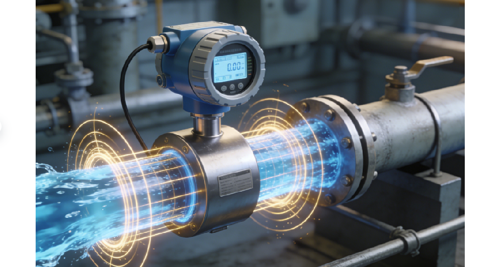 電磁水表技術(shù)核心：法拉第原理應(yīng)用與高精度計(jì)量方案